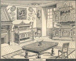 Salle à manger de style renaissance 