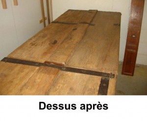 Dessus-restaure