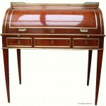 secretaire-a-cylindre-acajou-mouchete