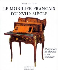 livre le mobilier du XVIIIe siècle